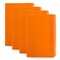 Simply Genius 4 Pack A5 Dotted Hardcover Notebooks, 192 pages, 5.7" x 8.4", Writing Journal for Work, Travel, Business, School & More, Grid Notebook for Men & Women - Orange